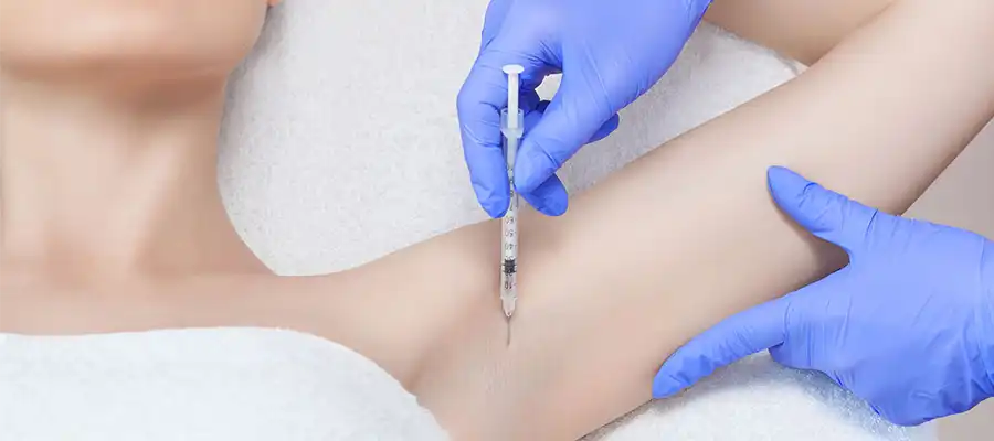 Wrinkle and Sweat Treatment